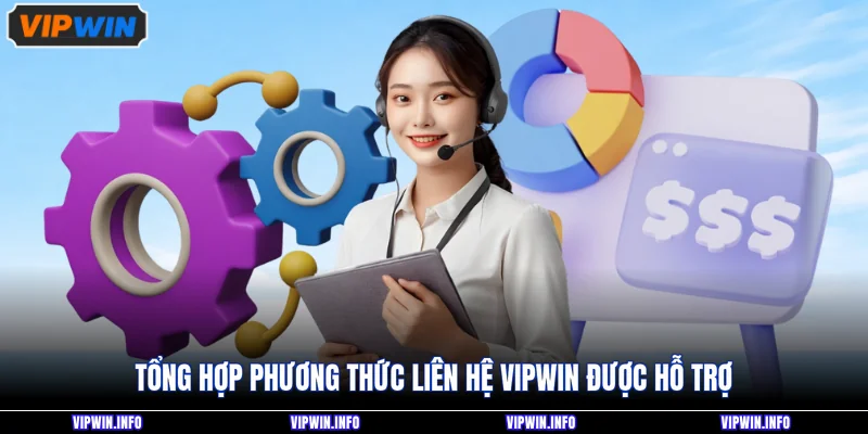 Tổng hợp phương thức liên hệ VIPWIN được hỗ trợ